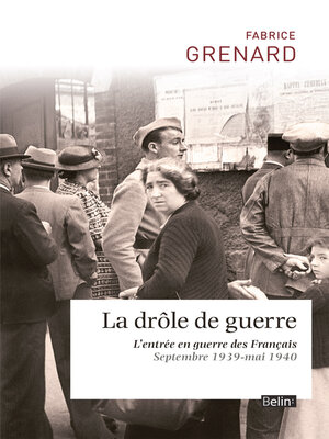 cover image of LA DROLE DE GUERRE